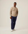 【Peregrine】Merino Wool Ford Crew Neck Sweater Oatmeal 燕麥色美麗諾圓領粗針毛衣