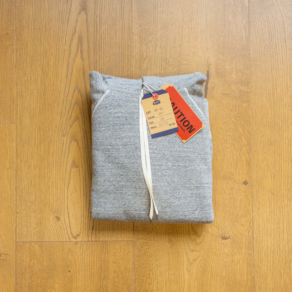 Raggy Clothing GP-01 Pullover Hoodie Gray
