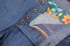 【Ruttloff】H2-Antique Blue Selvedge Slim Tapered Jeans 12oz 