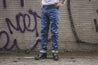 【Ruttloff】H2-Antique Blue Selvedge Slim Tapered Jeans 12oz 
