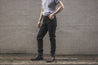 【Ruttloff】H2-Rustic Black Selvedge Jeans 15oz 藍灘獨家訂製黑灰雙染赤耳小直筒牛仔褲