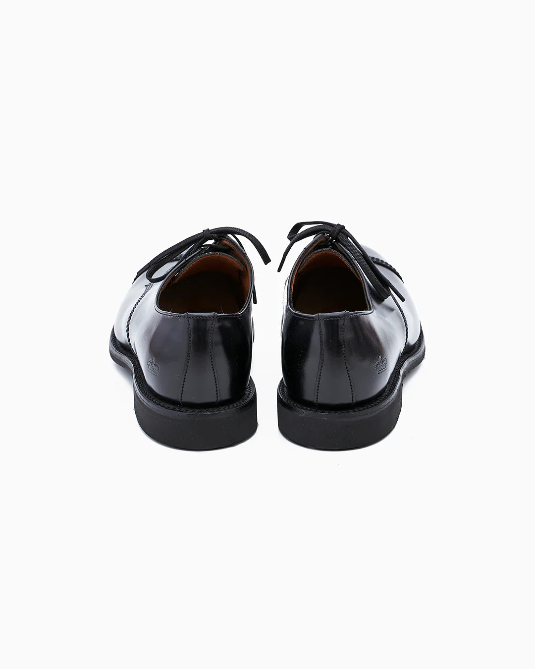 Sanders】Military Derby Shoes Black – Blue Beach Denim Sanders】Military Derby Shoes Black – Blue Beach Denim