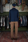 【Scarti-Lab】710 SM407 Cotton Linen Blend Suit Jacket 義製棉麻混紡藍染西裝外套