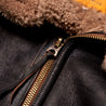 【Shangri-La Heritage】“Aviatore” B-3 Vintage Black Shearling Jacket