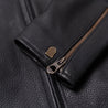 【Shangri-La Heritage】“Café Racer” J-100 Black Aniline 頂級荔枝皮騎士皮衣