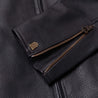 【Shangri-La Heritage】“Café Racer” J-100 Black Aniline 頂級荔枝皮騎士皮衣