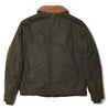 【Shangri-La Heritage】“Deck” N-1 Army Green Waxed Canvas Jacket