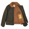 【Shangri-La Heritage】“Deck” N-1 Army Green Waxed Canvas Jacket