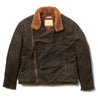 Shangri-La Heritage Swedish Army Green Motorcycle Waxed Canvas Jacket