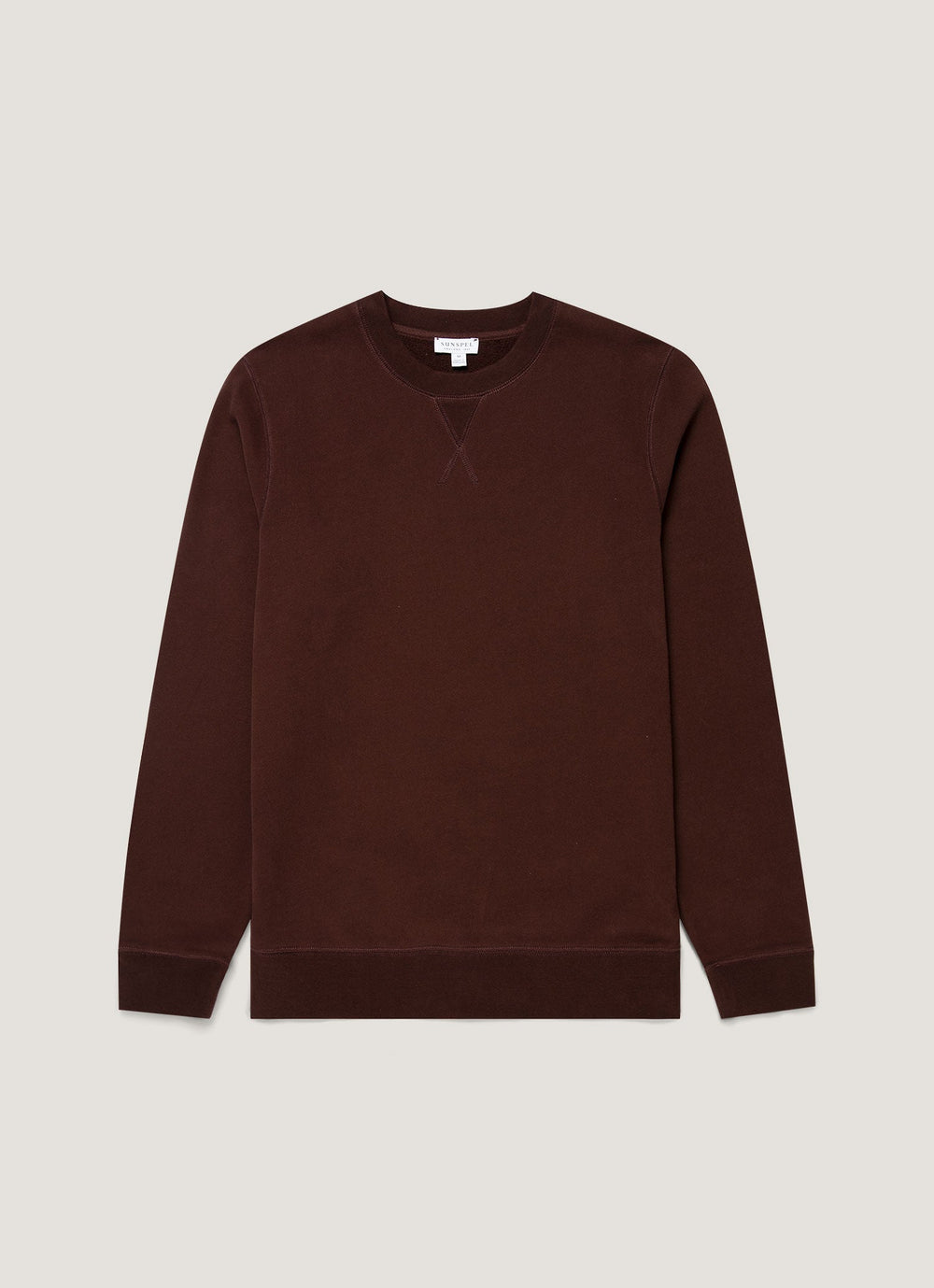 Sunspel Loopback Sweatshirt - Bakelite