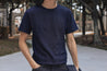 [TANUKI] Heavy Shinkai Deep Ocean Natural Indigo T-Shirt