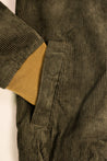 【TANUKI】Sazanami Corduroy Jacket Bayberry Green TNK501SZA