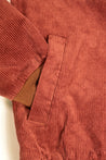 【TANUKI】Sazanami Corduroy Jacket Mud Dyed Brown TNK501SZA