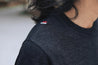 【TANUKI】Heavy Black T-shirt Night Sky Natural Sumi Ink Dye