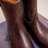 【Unmarked】Roper Boots Horween CXL Dark Brown 
