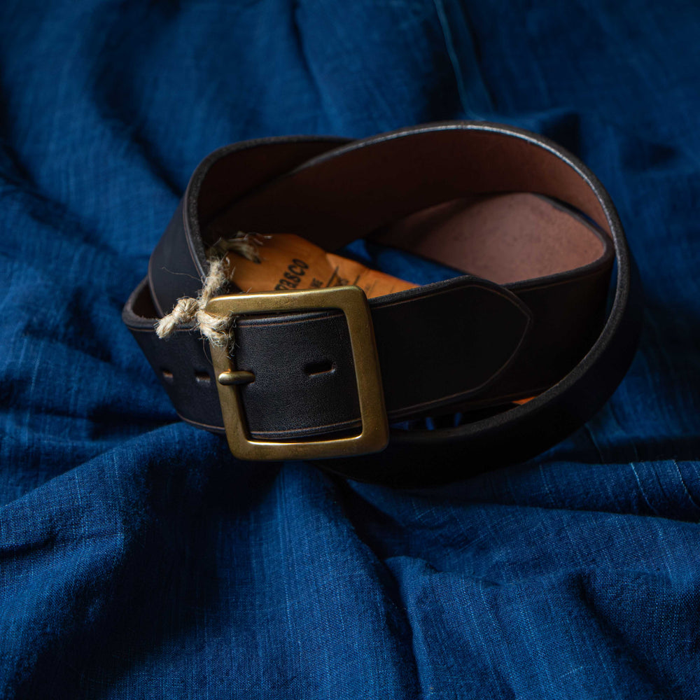 VASCO Leather Garrison Belt Black