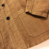【Vetra】French Chore Jacket French Moleskin Dune