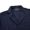 【Vetra】Navy Brushed Canvas French Chore Blazer