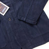 【Vetra】Navy Brushed Canvas French Chore Blazer