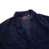 【Vetra】Navy Stiff Corduroy French Chore Blazer