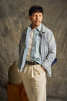 【WYTHE】Liberty Stripe Barn Jacket - Washed 