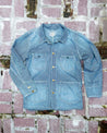 【WYTHE】Liberty Stripe Barn Jacket - Washed 