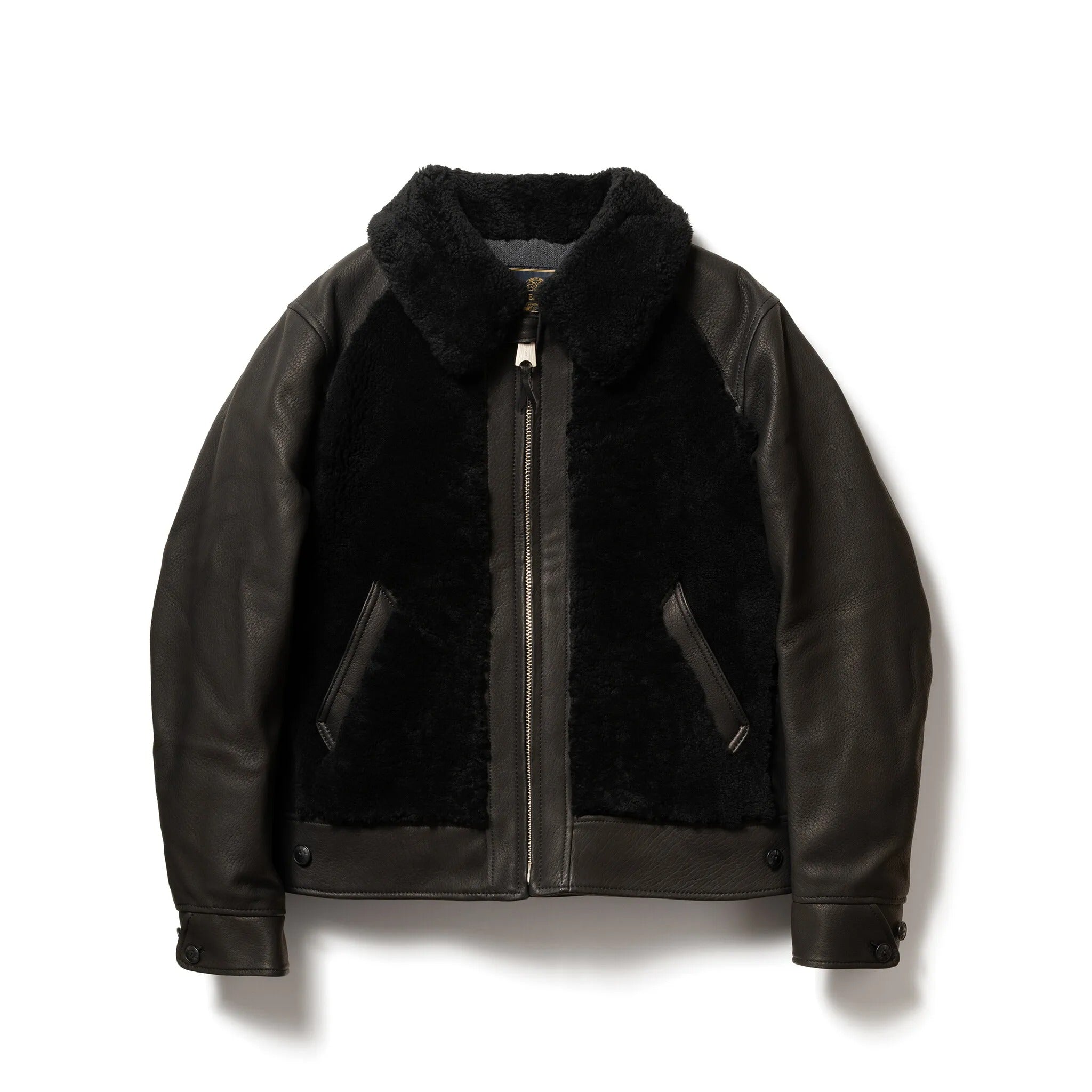 Y'2 Leather】Deer Skin Black Grizzly Jacket 25AW Limited Edition