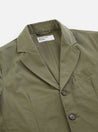 【Universal Works】London Jacket In Light Olive Twill