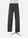 【Universal Works】低腰修身直筒 斜紋工作褲／Black Twill Aston Pant