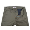 【Naked and Famous】Slim Chino - Khaki Green Stretch Twill