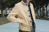 【MISTER FREEDOM】Campus Jacket- Natural 哥薩克外套美國植鞣原色皮革