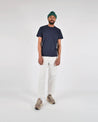【Dehen 1920】Heavy Duty Tee - Single Pocket－Navy 