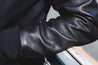 【Dehen 1920】Varsity Jacket Black / Black Leather