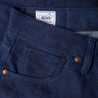 【Benzak Denim Developers】特殊火焰紋 經典上寬下窄 13oz / B-01 blue flame BT selvedge