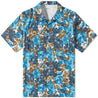 【Universal Works】Camp Shirt In Amalfi Organic Print