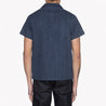 【Naked and Famous】Aloha Shirt Indigo Waffle