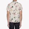 【Naked and Famous】 Aloha Shirt Silky Flowers - Cream