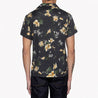 【Naked and Famous】Aloha Shirt Silky Flowers - Black／絲質夏威夷黑色花襯衫