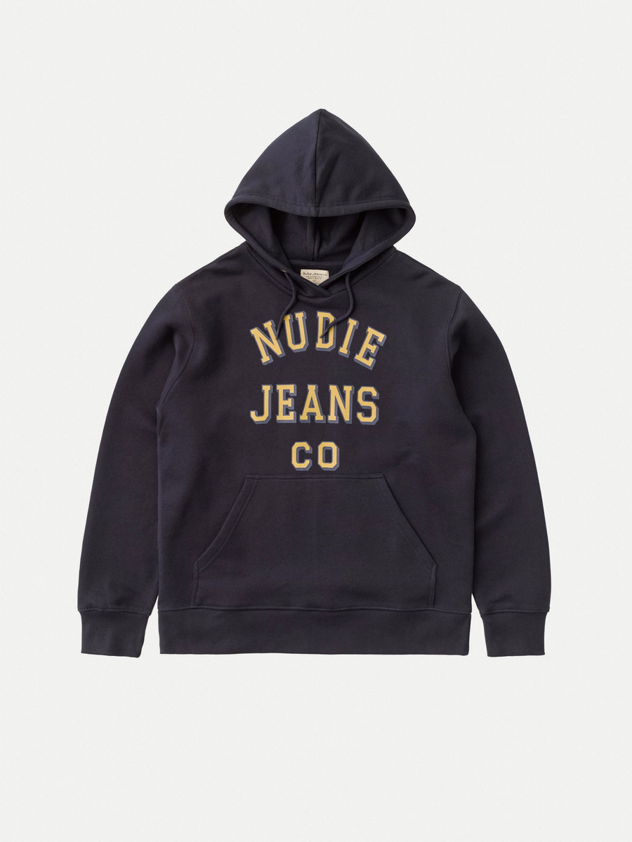 【Nudie Jeans】LOGO 內裡刷毛連帽衫／Franke Nudie Jeans CO