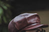【Shangri-La Heritage】皮革八片式騎士帽 三色／“Outlaw” Leather 8 Panel Riders Cap