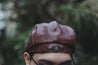 【Shangri-La Heritage】皮革八片式騎士帽 三色／“Outlaw” Leather 8 Panel Riders Cap