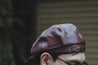 【Shangri-La Heritage】皮革八片式騎士帽 三色／“Outlaw” Leather 8 Panel Riders Cap