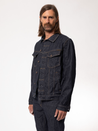 【Nudie Jeans】義製復古毛絮深染 丹寧外套 Bobby Soaked Neps