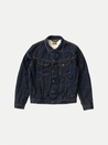【Nudie Jeans】義製復古毛絮深染 丹寧外套 Bobby Soaked Neps