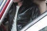 【FINE CREEK LEATHERS】Alonzo Horsehide Leather Jacket / 植鞣革馬皮拉鍊騎士外套