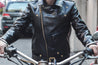 【FINE CREEK LEATHERS】Gardner Horsehide Leather Rider Jacket 