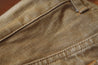 【Indigofera】NASH - High Desert Denim／Sand Selvedge Slim Fit Tapered Pants／13.5oz
