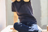 【Dehen 1920】Heavy Duty Tee - Single Pocket－Navy 