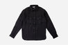 【3sixteen】Crosscut Western Black Selvedge Fleece