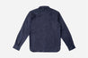 【3sixteen】Crosscut Western Indigo Selvedge Fleece / 隱藏限定款 重磅針織赤耳 藍染西部襯衫